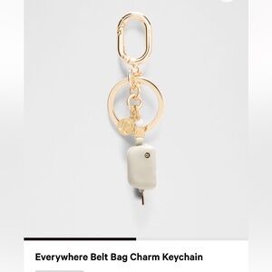 Lululemon Everywhere Belt Bag Charm Keychain 
NWT❤️❤️